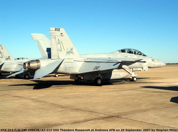 USN Boeing F/A-18F Super Hornet 166638