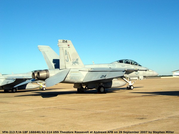 USN Boeing F/A-18F Super Hornet 166640