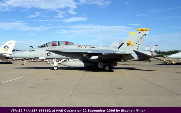USN Boeing F/A-18F Super Hornet 166662