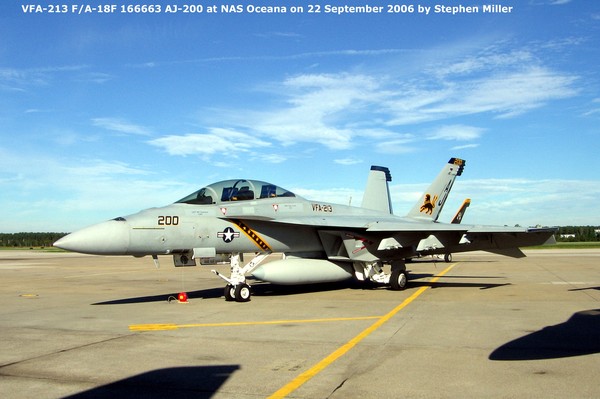 USN Boeing F/A-18F Super Hornet 166663