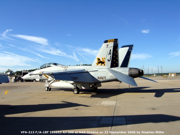 USN Boeing F/A-18F Super Hornet 166663