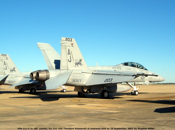 USN Boeing F/A-16F Super Hornet 166681