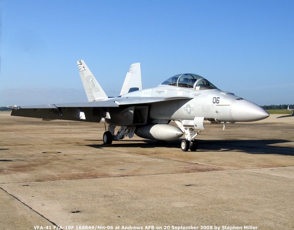 USN Boeing F/A-18F Super Hornet 166849