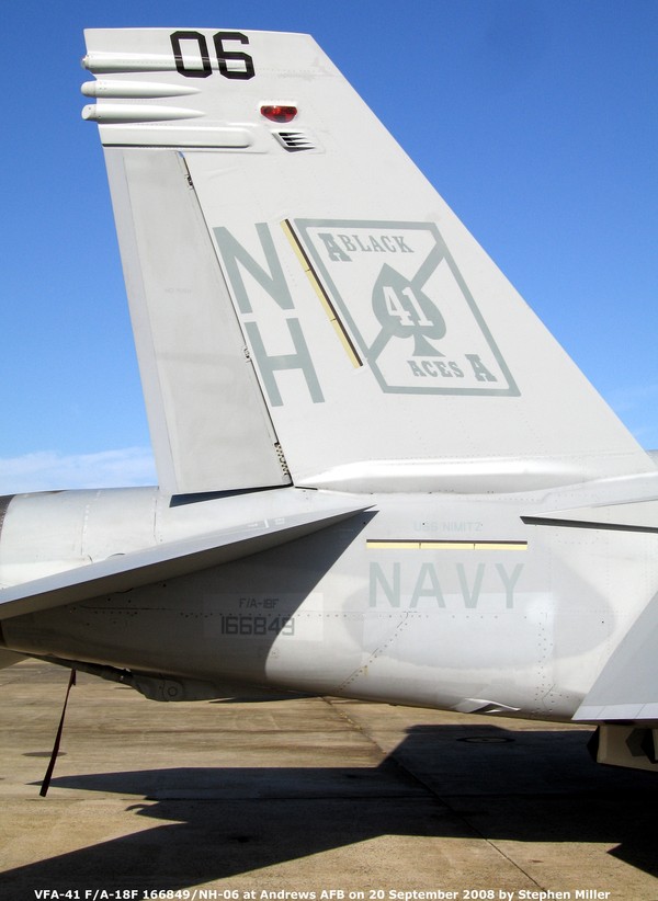 USN Boeing F/A-18F Super Hornet 166849