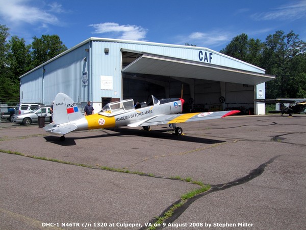  DeHavilland Canada DHC-1 Chipmunk N46TR
