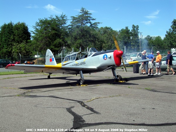  DeHavilland Canada DHC-1 Chipmunk N46TR