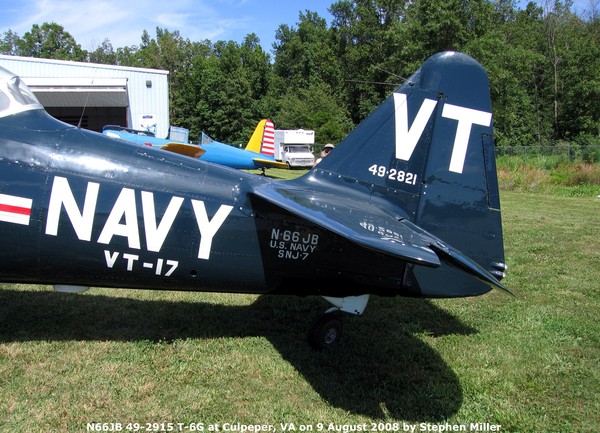  North American T-6G Texan 49-2915