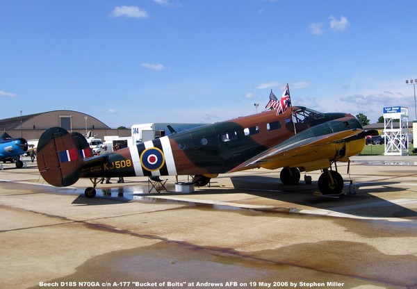  Beechcraft D18S Twin Beech N70GA