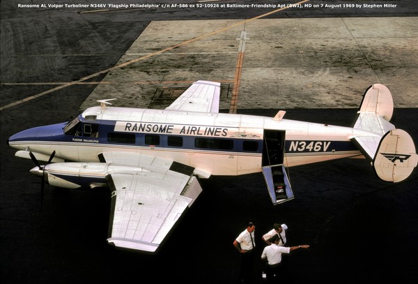 Ransome Airlines Volpar Turboliner  N346V