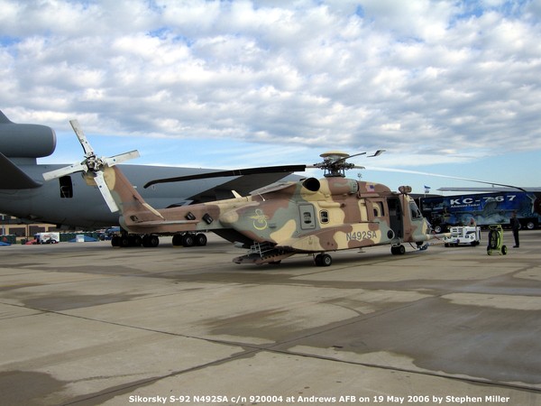  Sikorsky S-92  N492SA
