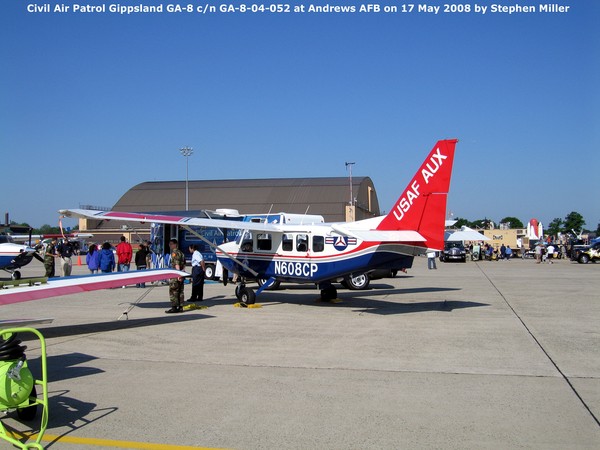 USAF Aux Gippsland GA-8 Airvan N608CP