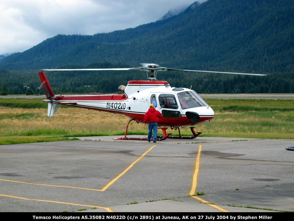 Temsco Helicopters Aerospatiale AS.350B2  N4022D
