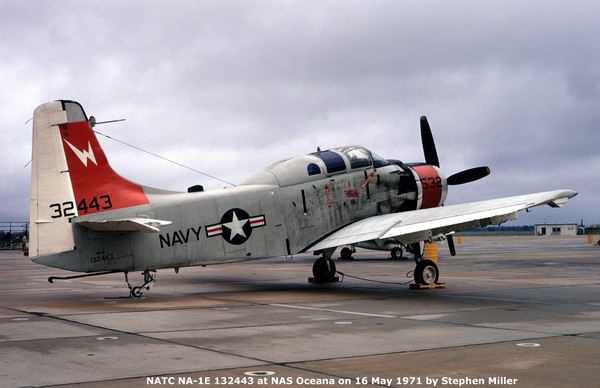 USN Douglas NA-1E Skyraider 132443