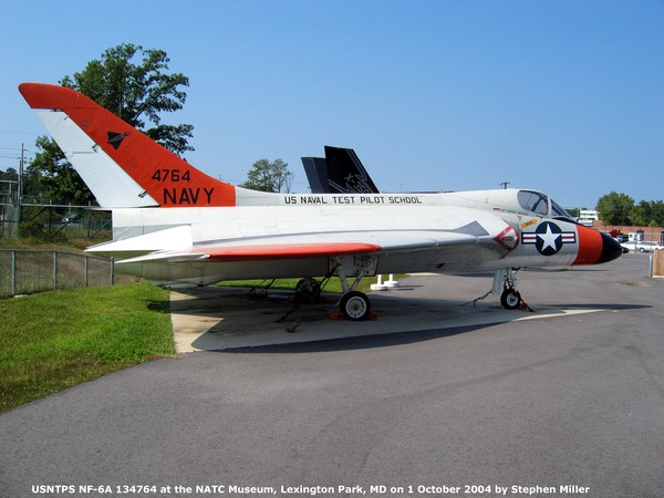 USN Douglas NF-6A Skyray 134764
