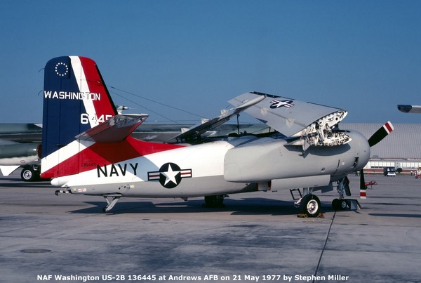 USN Grumman  US-2B Tracker 136445