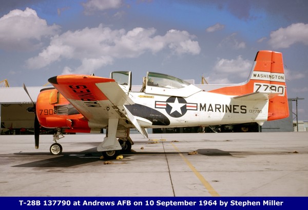USMC North American T-28B Trojan 137790