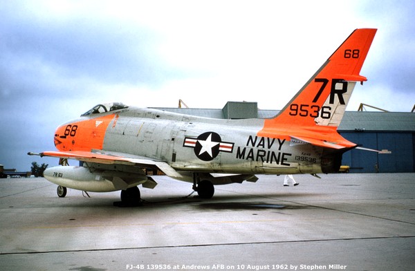 USN North American FJ-4B Fury 139536