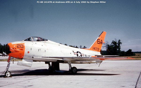 USN North American FJ-4B Fury 141478