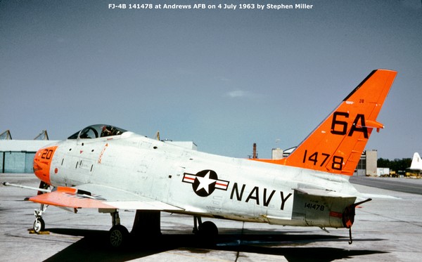 USN North American FJ-4B Fury 141478