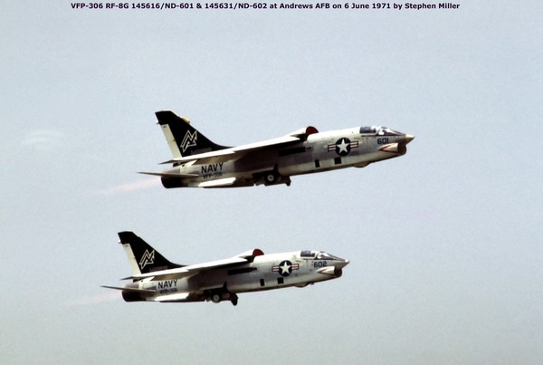 USN Vought RF-8G Crusader 144632/145616