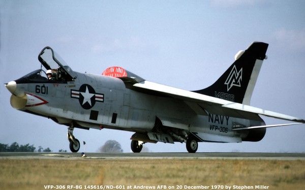 USN Vought RF-8G Crusader 145616