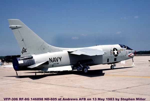 USN Vought RF-8G Crusader 146898