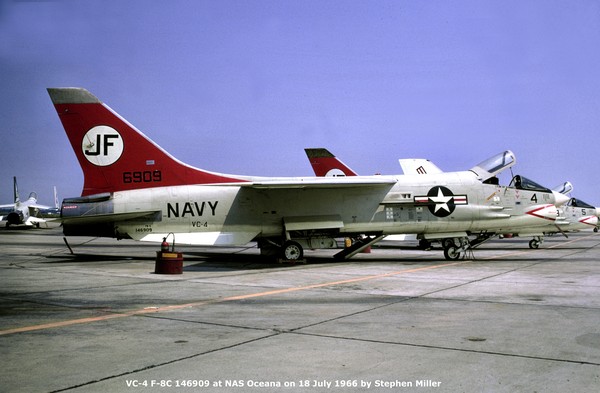 USN Vought F-8C Crusader 146909
