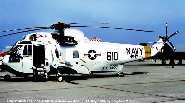 USN Sikorsky SH-3H Sea King 148052