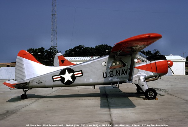 USN DeHavilland U-6A Beaver 150191