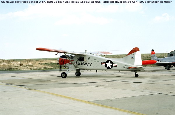 USN DeHavilland U-6A Beaver 150191