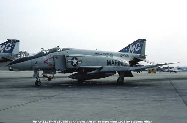 USMC McDonnell-Douglas F-4N Phantom II 150456
