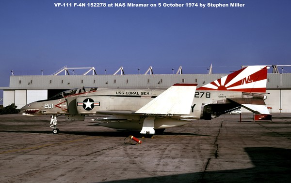 USN McDonnell-Douglas F-4N Phantom II 152278