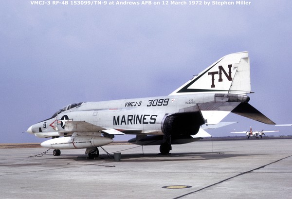 USMC McDonnell-Douglas RF-4B Phantom II 153099