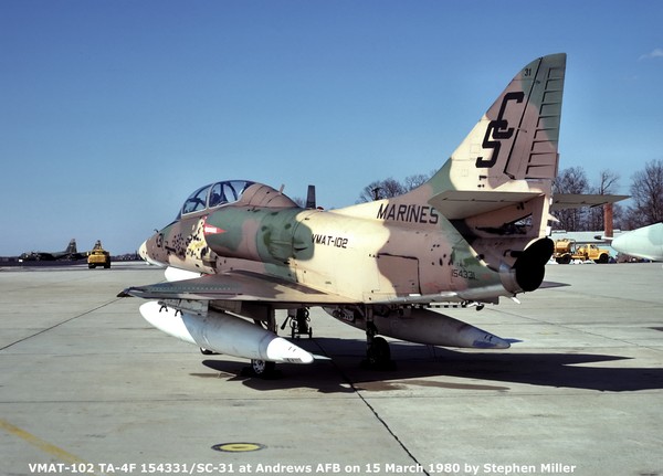USMC McDonnell-Douglas TA-4F Skyhawk 154331