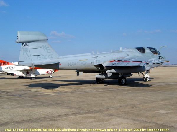 USN Grumman  EA-6B Prowler 158040