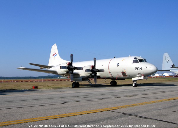 USN Lockheed NP-3C Orion 158204