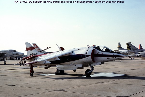 USMC McDonnell-Douglas YAV-8C Harrier 158384