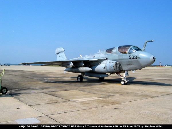 USN Grumman  EA-6B Prowler 158540