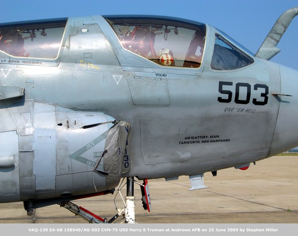 USN Grumman  EA-6B Prowler 158540