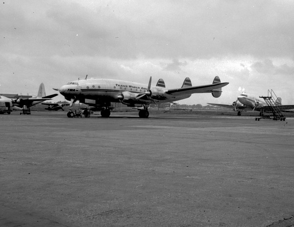 TWA Lockheed L-749 Constellation N86500
